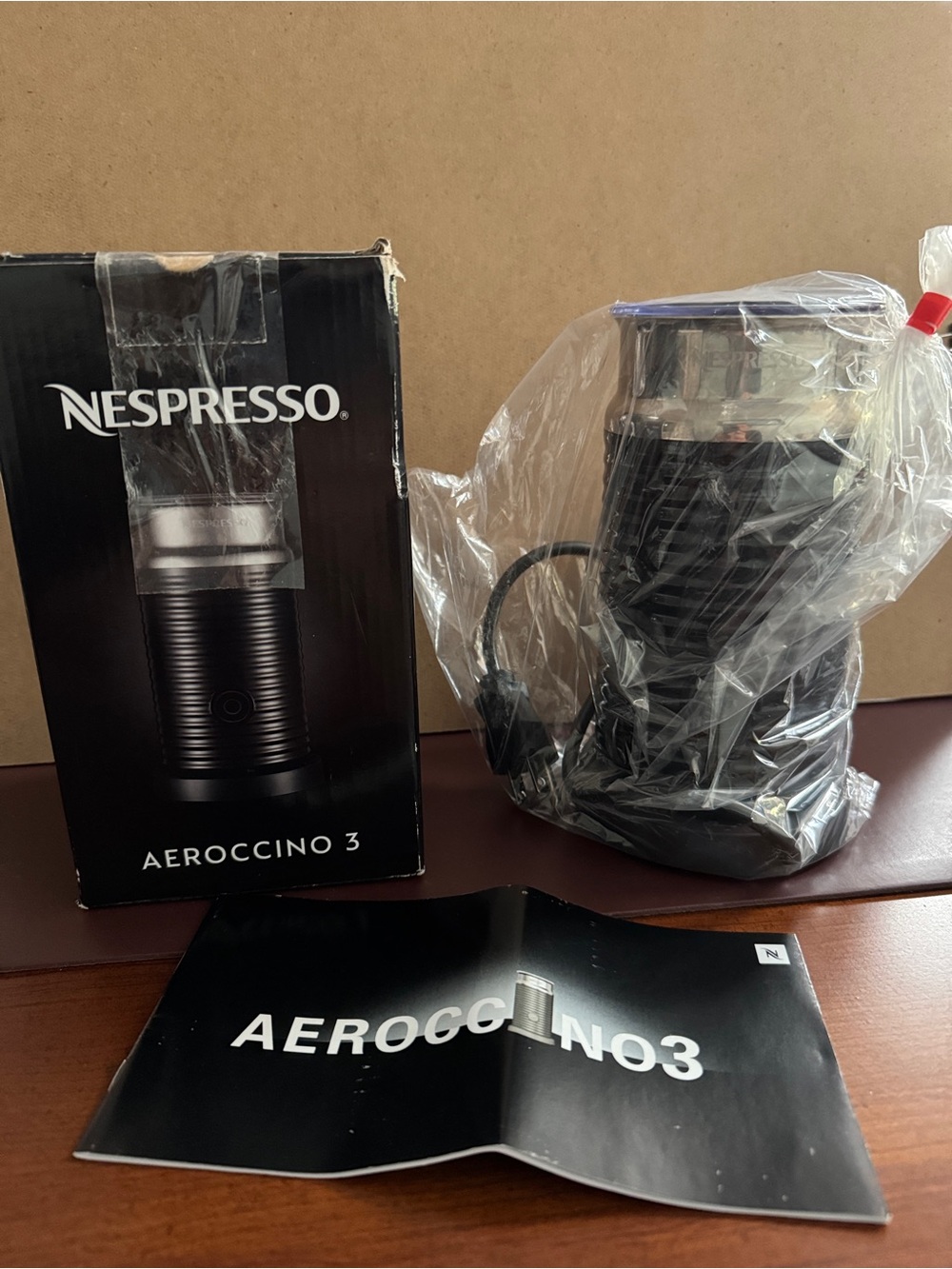 Nespresso Milk Frother Aerrocino 3 NIB